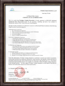 kingair authorization certificate frame